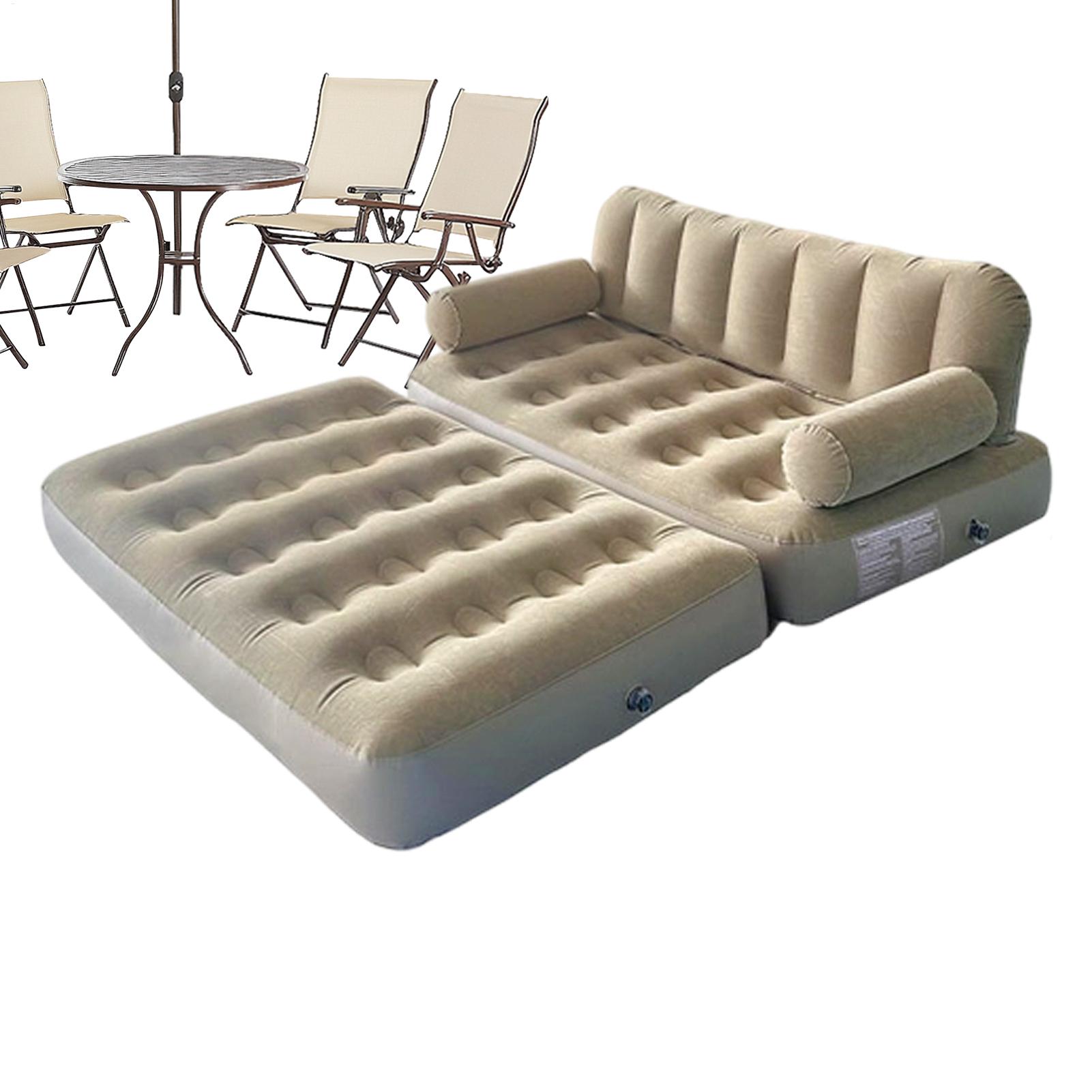 Outdoor Daybed Furniture - Sofá inflable con bomba de aire,