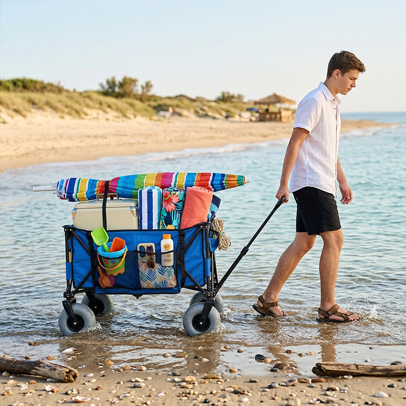 Carrito de Playa Plegable de M - Outdoor Furniture Metal reseña y precio