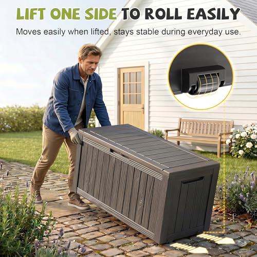 Caja de Almacenamiento Exterio - Outdoor Furniture Wood reseña y precio