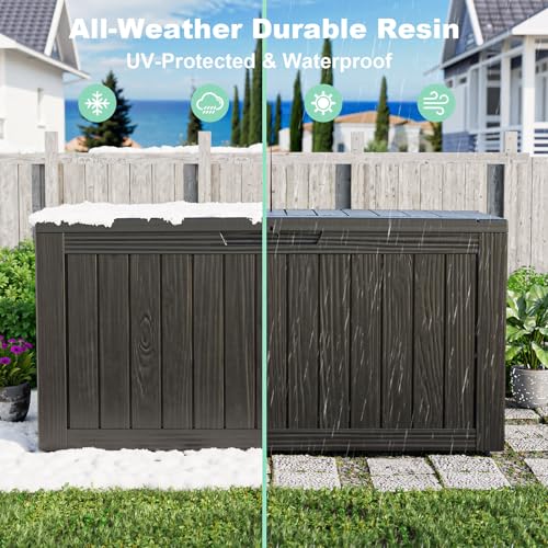 Caja de Almacenamiento Exterio - Outdoor Furniture Wood reseña y precio