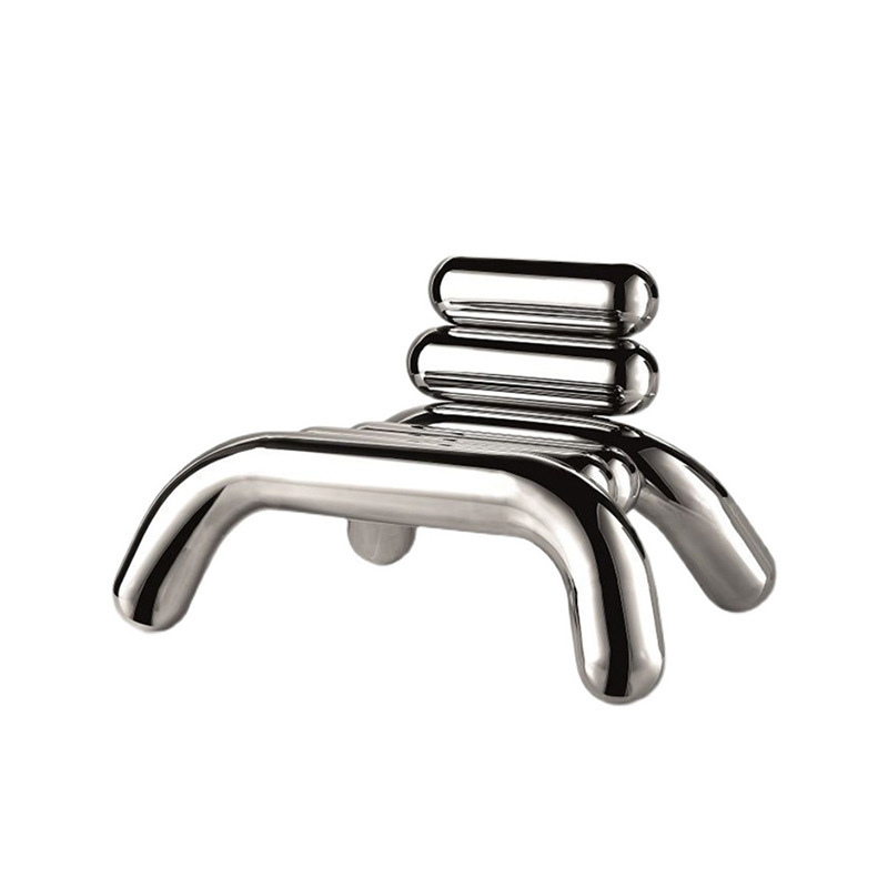 Silla de acero inoxidable, tab - Outdoor Furniture Luxury reseña y precio
