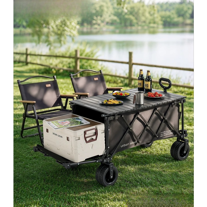 Carrito de Camping Plegable, C - Outdoor Furniture Metal reseña y precio