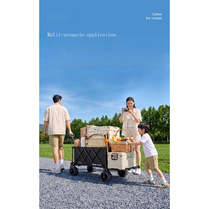 Carrito de Camping Plegable, C - Outdoor Furniture Metal reseña y precio