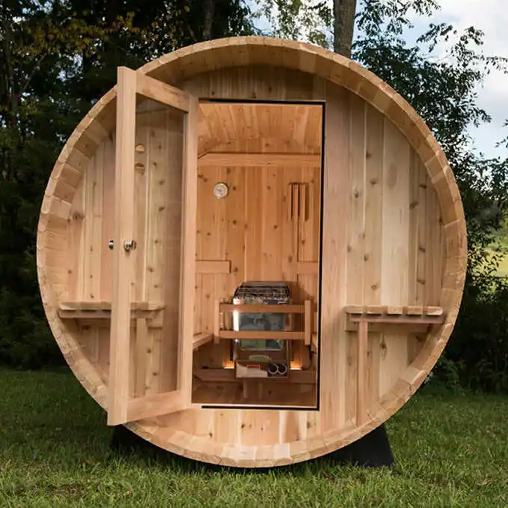 Sauna Exterior al por Mayor, S - Outdoor Furniture Wood reseña y precio