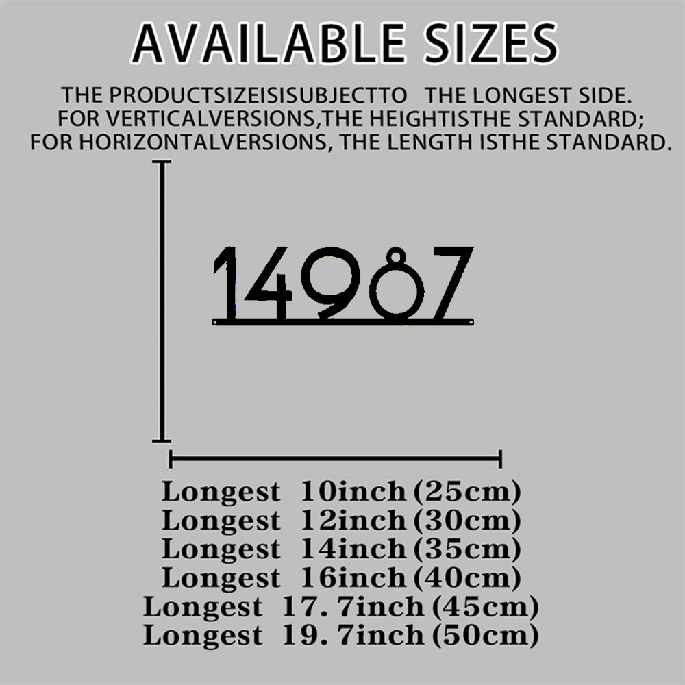 Placa de Dirección de Metal He - Outdoor Furniture Metal reseña y precio